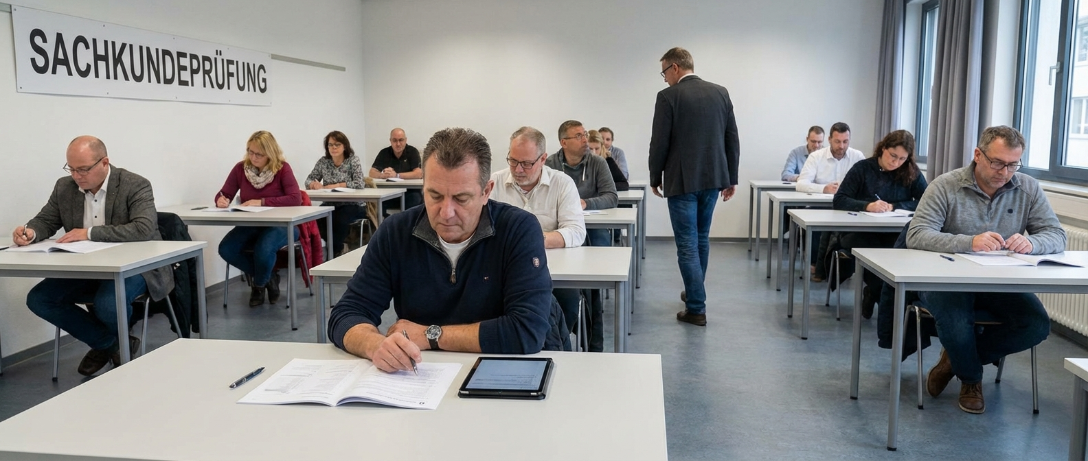 Sachkundeprüfung gemäß §34a GewO – 4 Wochen